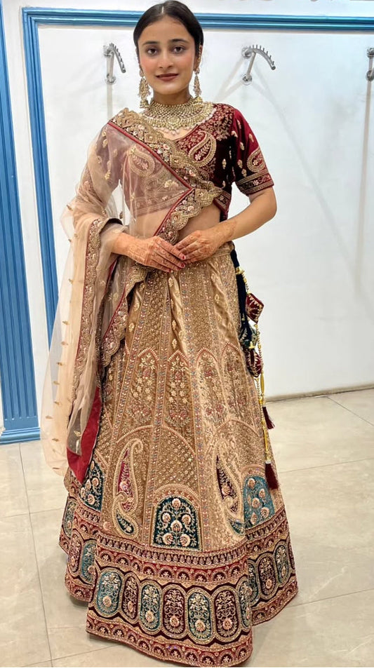 Gulnaar Bridal lehenga