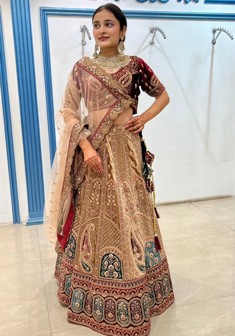 Gulnaar Bridal lehenga