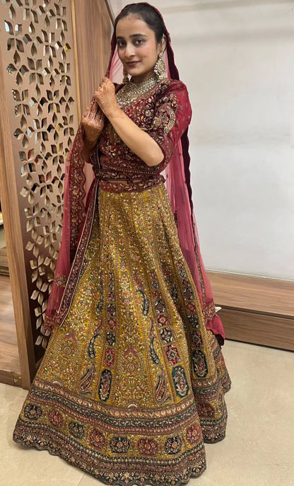 Chandni bridal lehenga