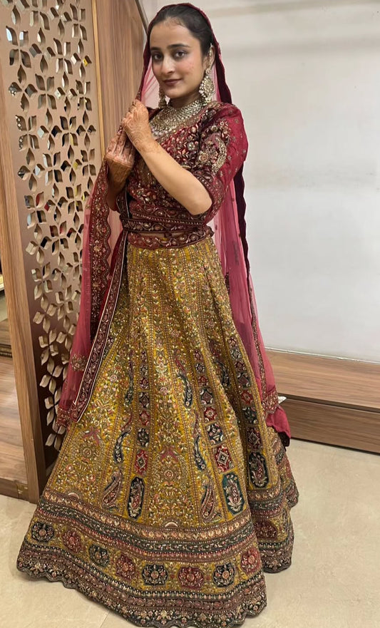 Chandni bridal lehenga