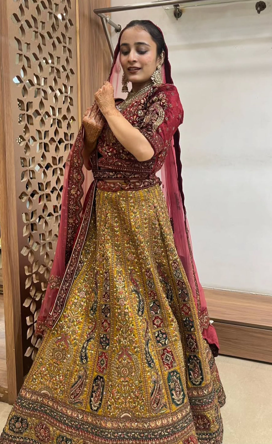 Chandni bridal lehenga