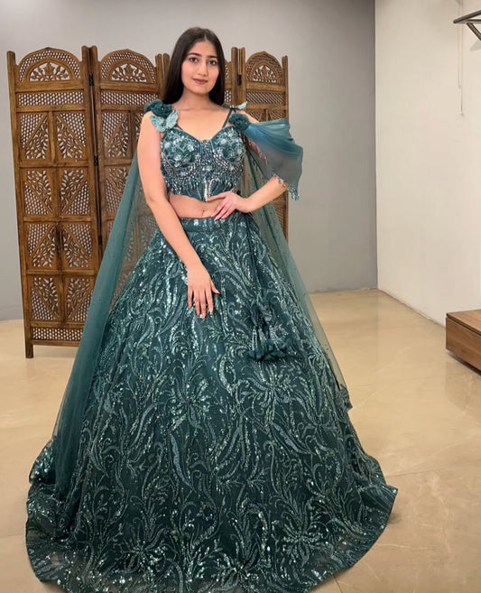 Midnight Lehenga