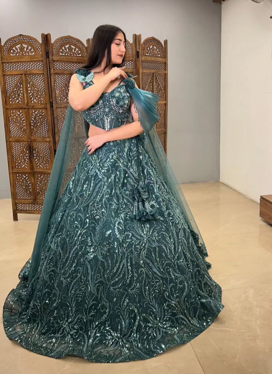Midnight Lehenga