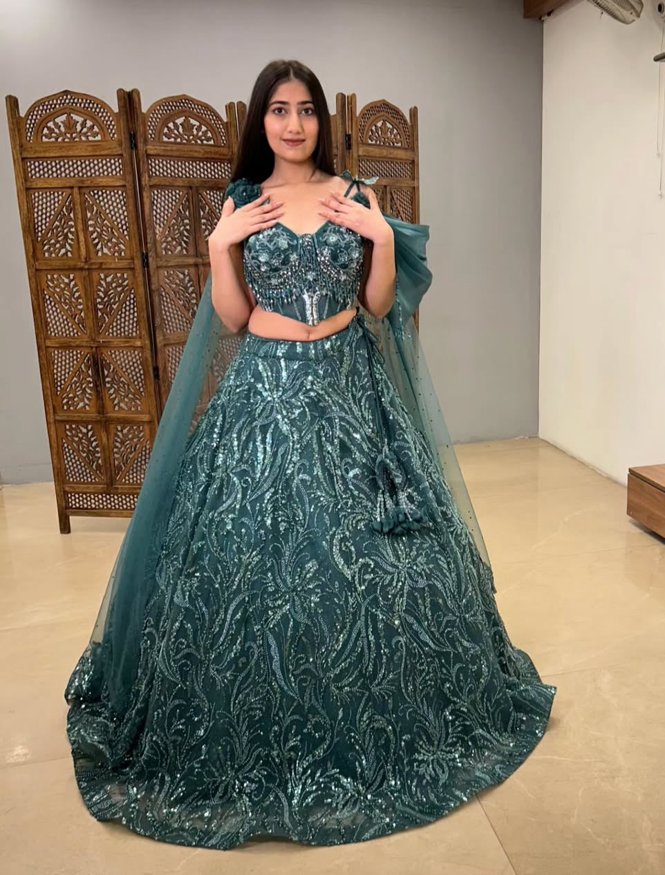 Midnight Lehenga