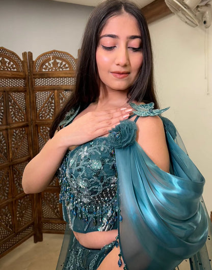 Midnight Lehenga
