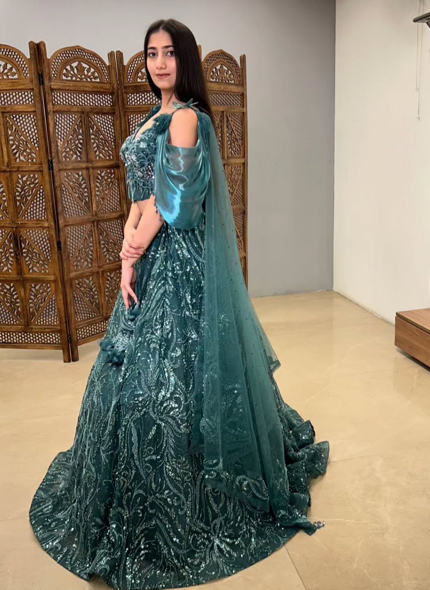 Midnight Lehenga