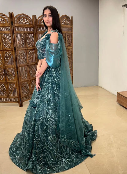 Midnight Lehenga