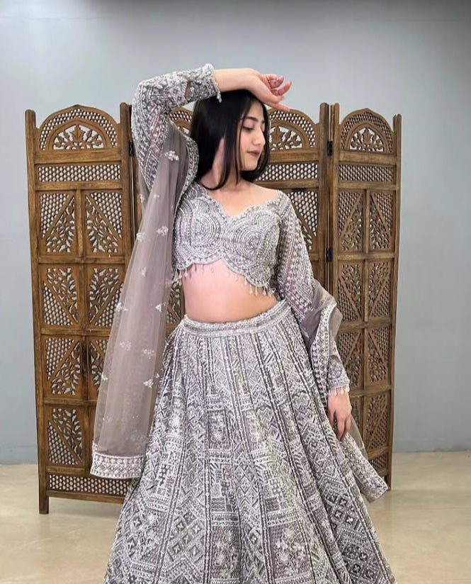 Caramel Lehenga