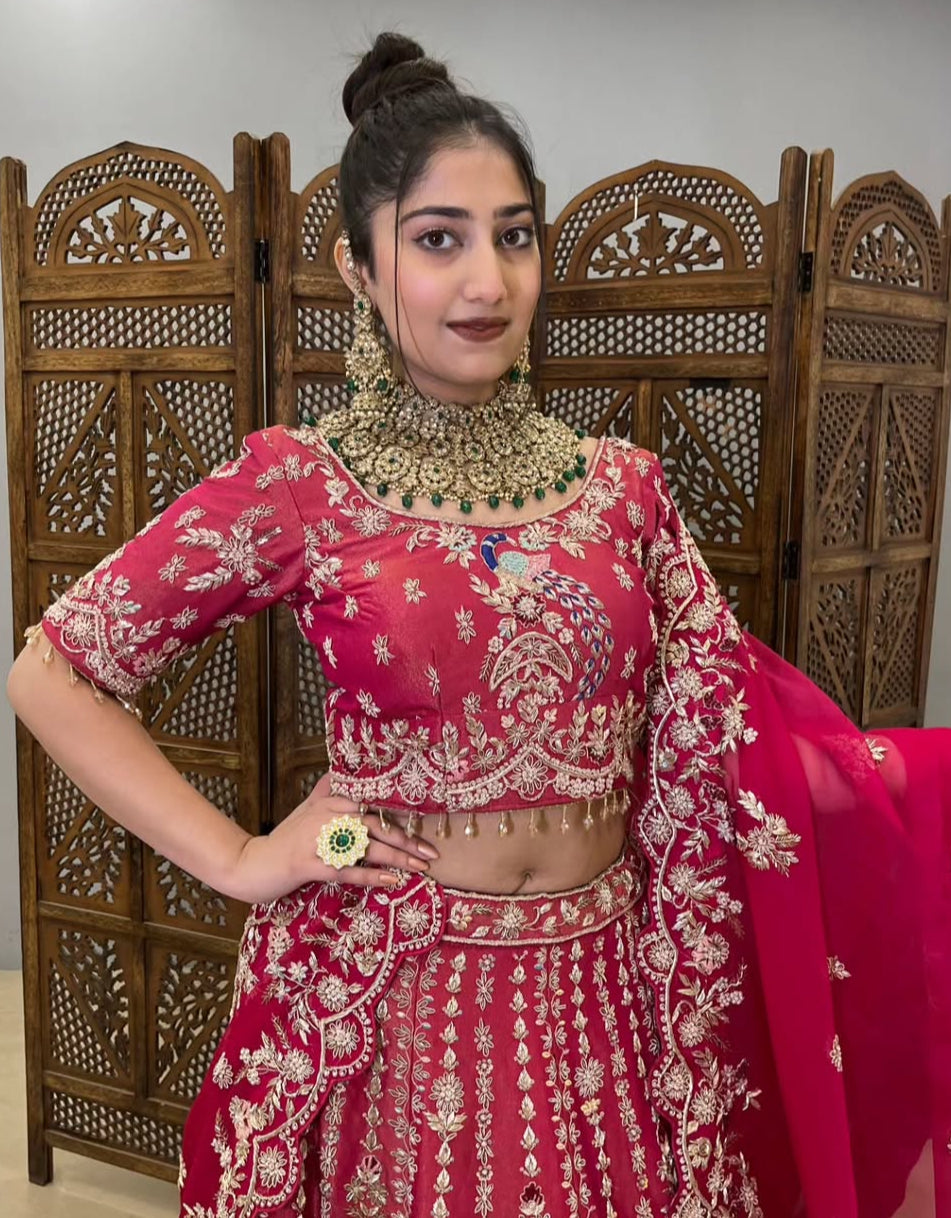 Crystal Bridal Lehenga