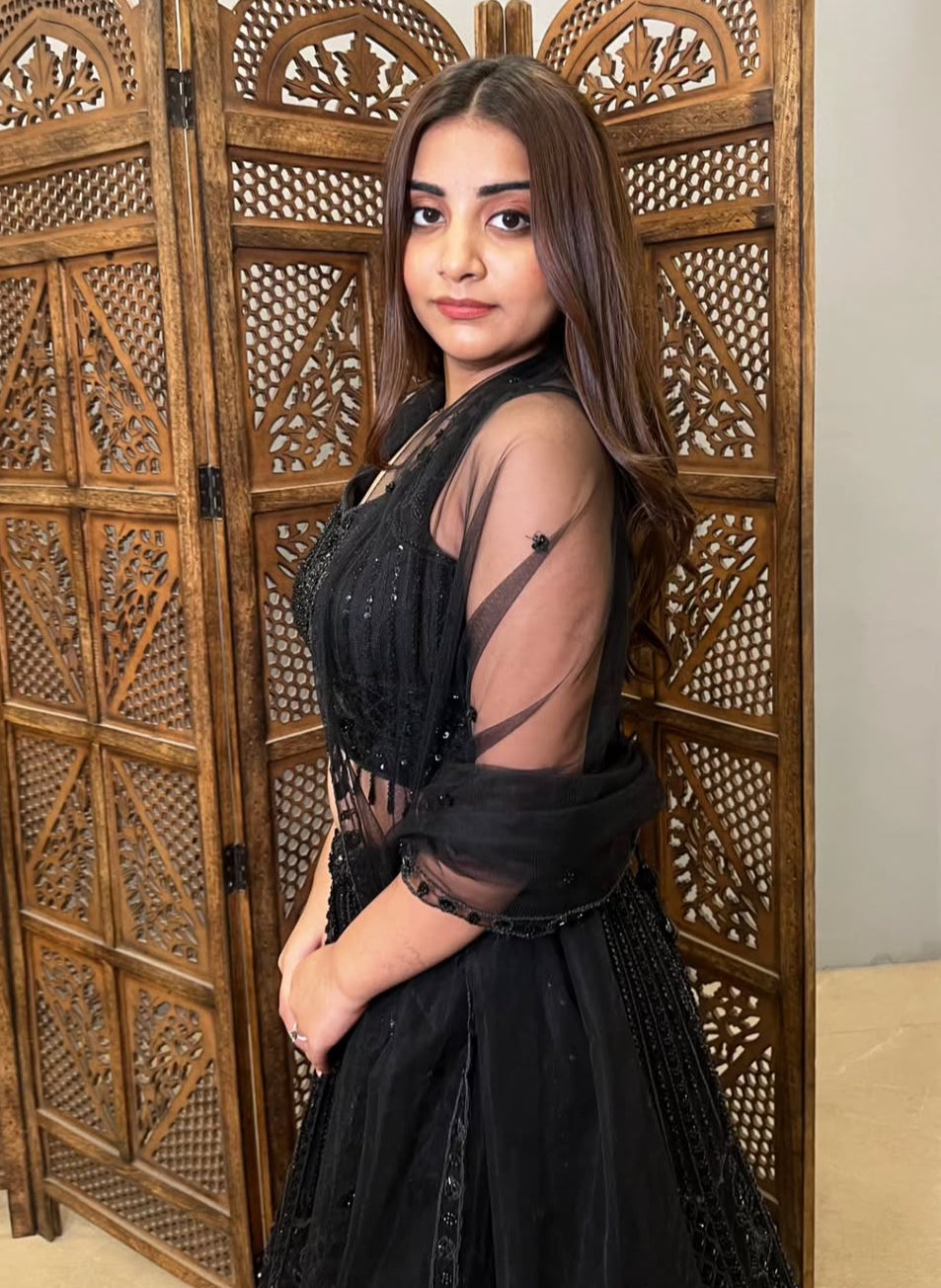 Black Lehenga